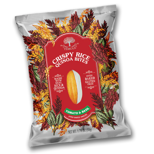 Temole Crispy Rice Quinoa Tomato 50g