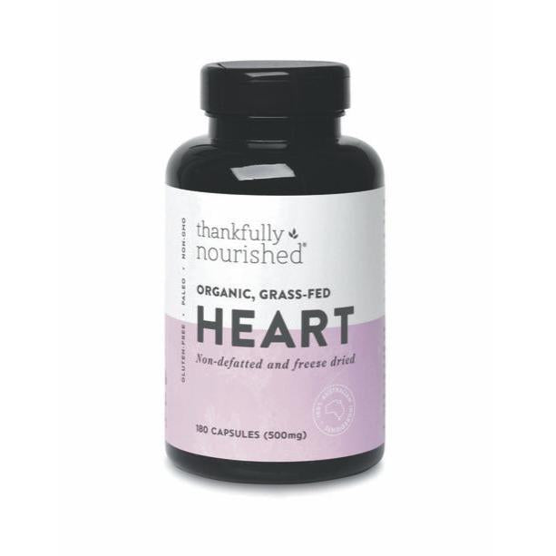 Thankfully Nourished Australian Heart Capsules 180c