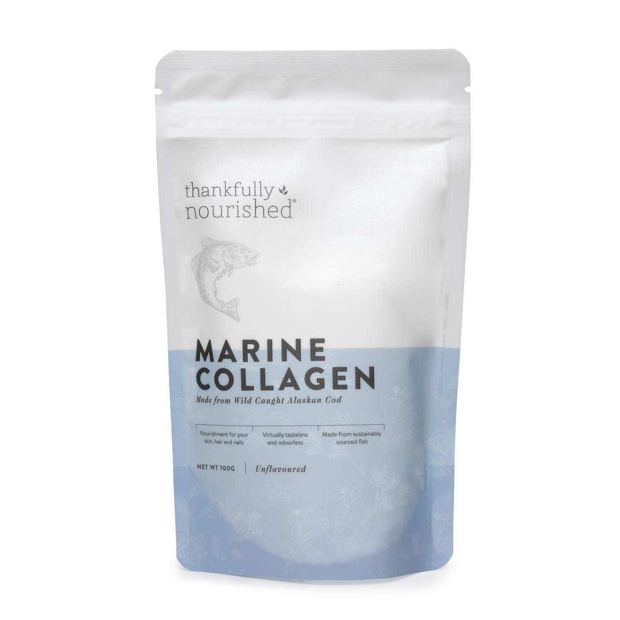 Thankfully Nourished Marine Collagen Powder 100g