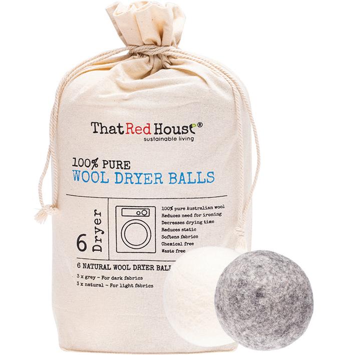 That Red House Wool Dryer Balls 100% Pure 6