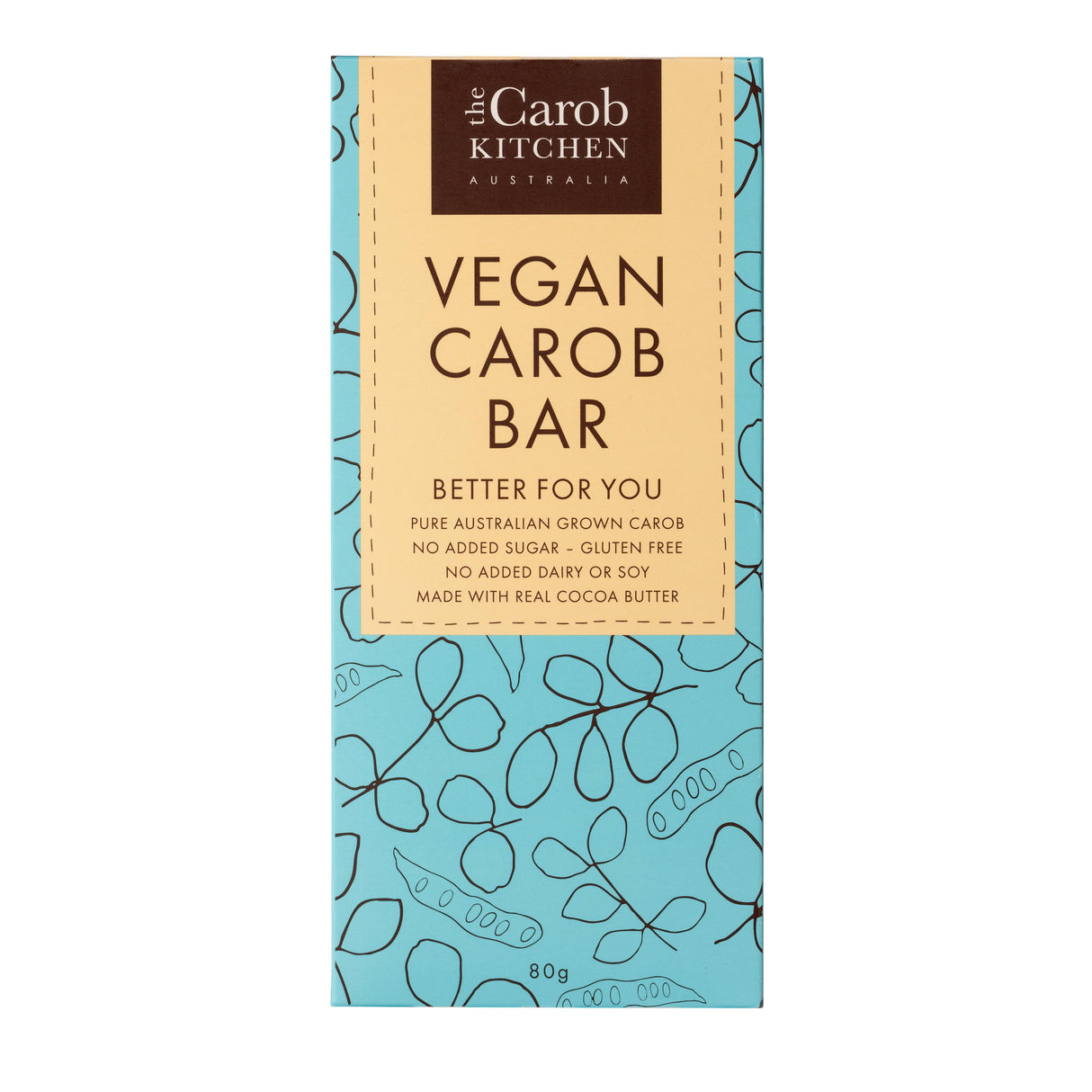 The Carob Kitchen Carob Bar 80g