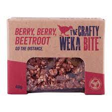 The Crafty Weka Bar Berry Beet Bar 40g