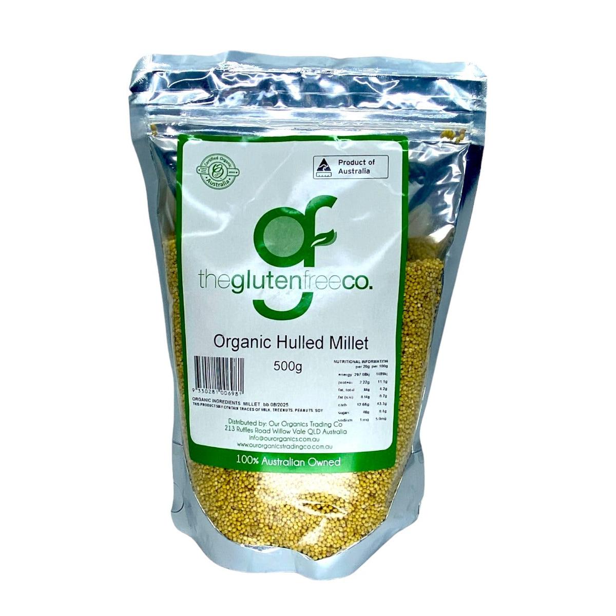The Gluten Free Co The GF Org Hulled Millet 500g