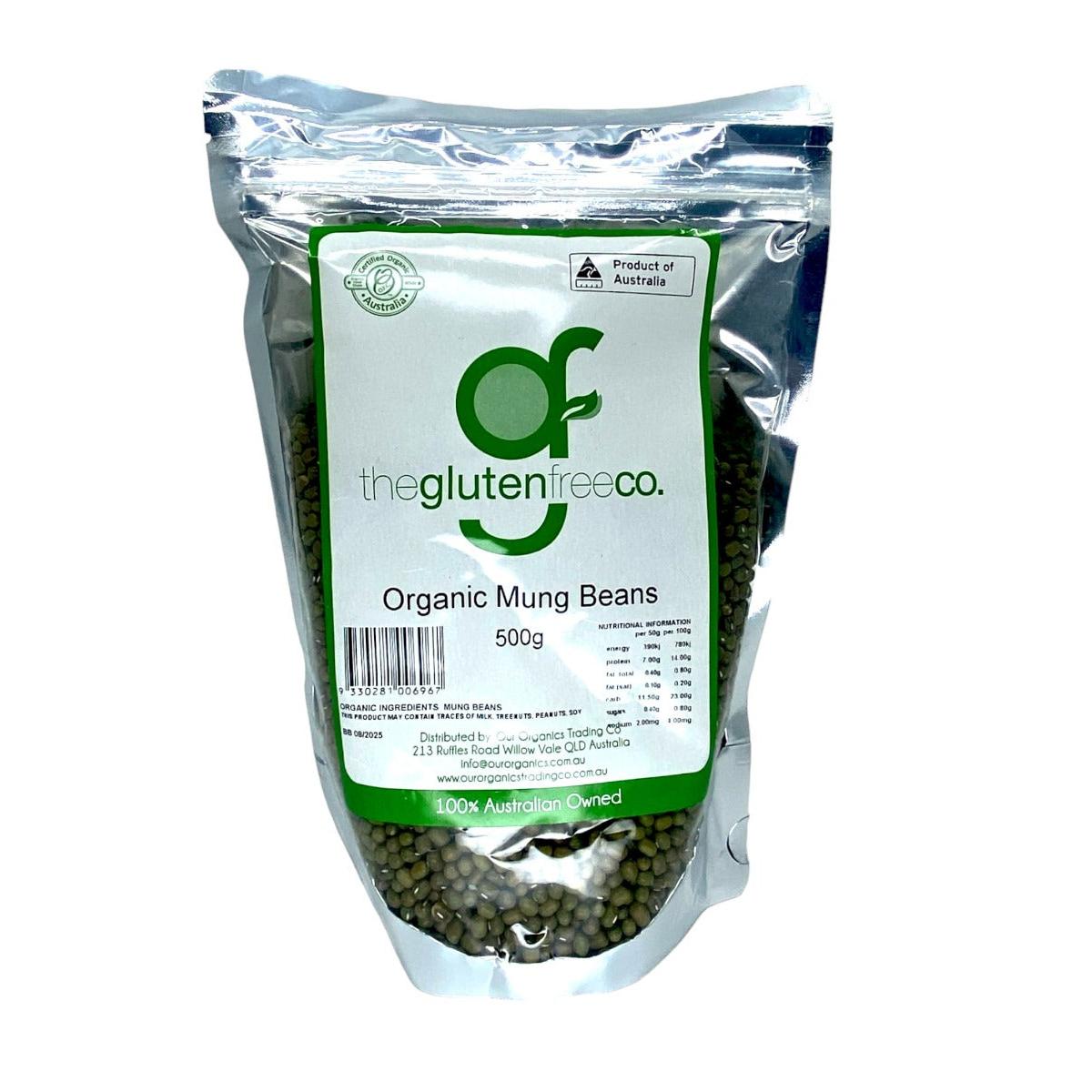 The Gluten Free Co The GF Org Mung Beans 500g
