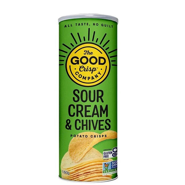 The Good Crisp Company Sour Cream 160g