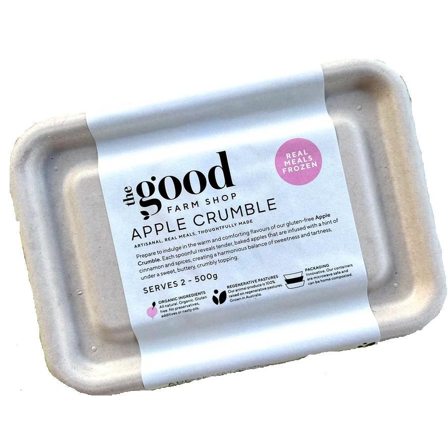 The Good Farm Shop Apple Crumble 500g