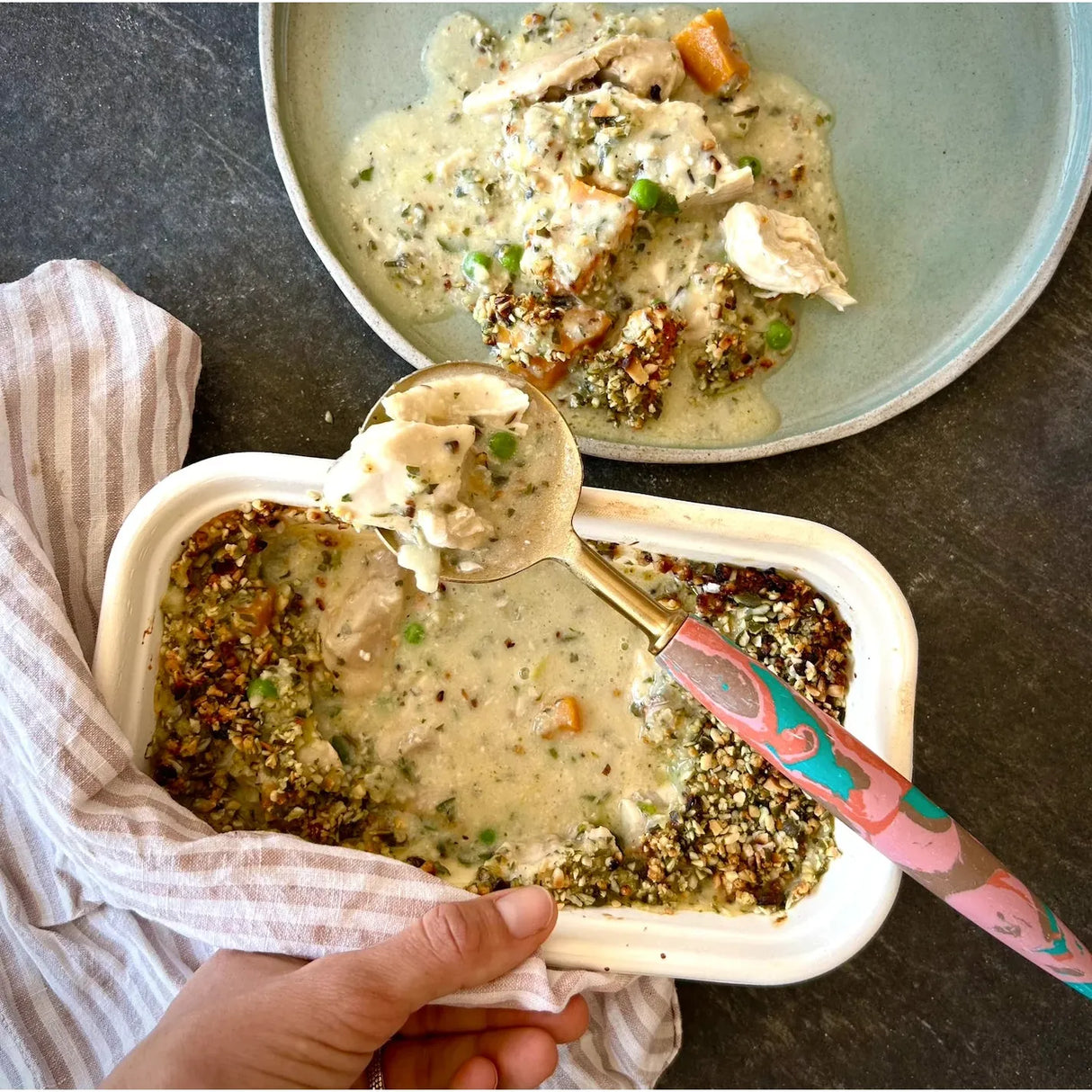 The Good Farm Shop Organic Chicken Leek Pie 700g