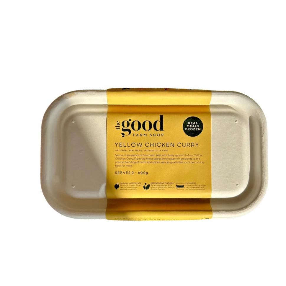 The Good Farm Shop Organic Yellow Chicken Curry 600g