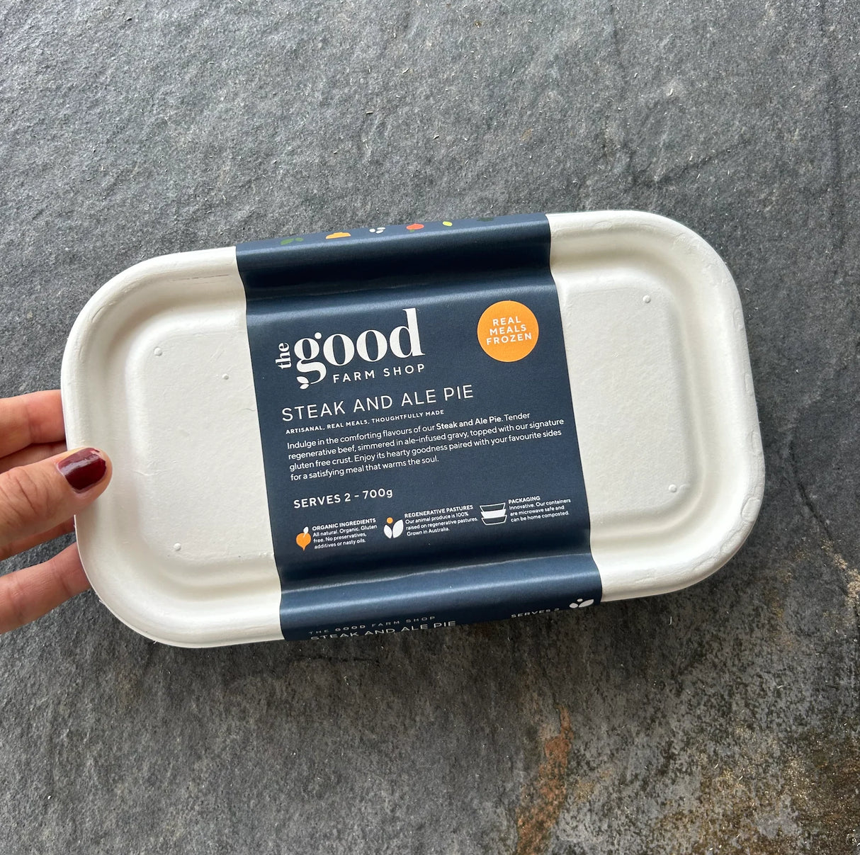 The Good Farm Shop Steak & Ale Pie 700g