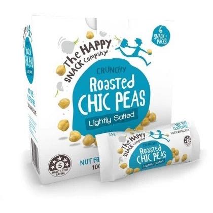 The Happy Snack Company Chickpea L.Salt 6x25g