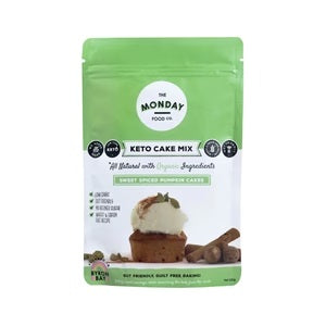 The Monday Food Co Keto Cake Sweet Spiced Pumpkin 250g