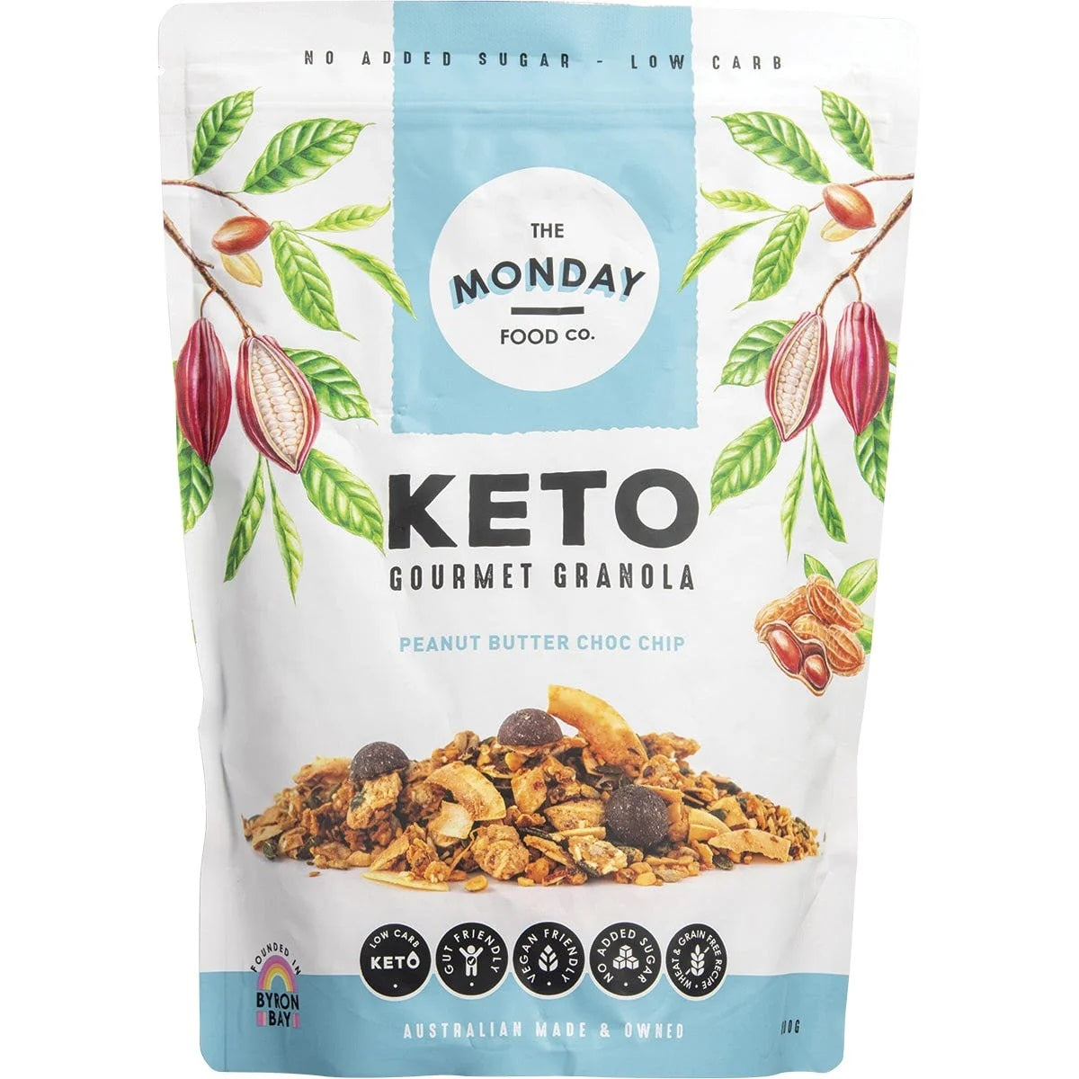 The Monday Food Co Monday Granola Peanut Choc 800g