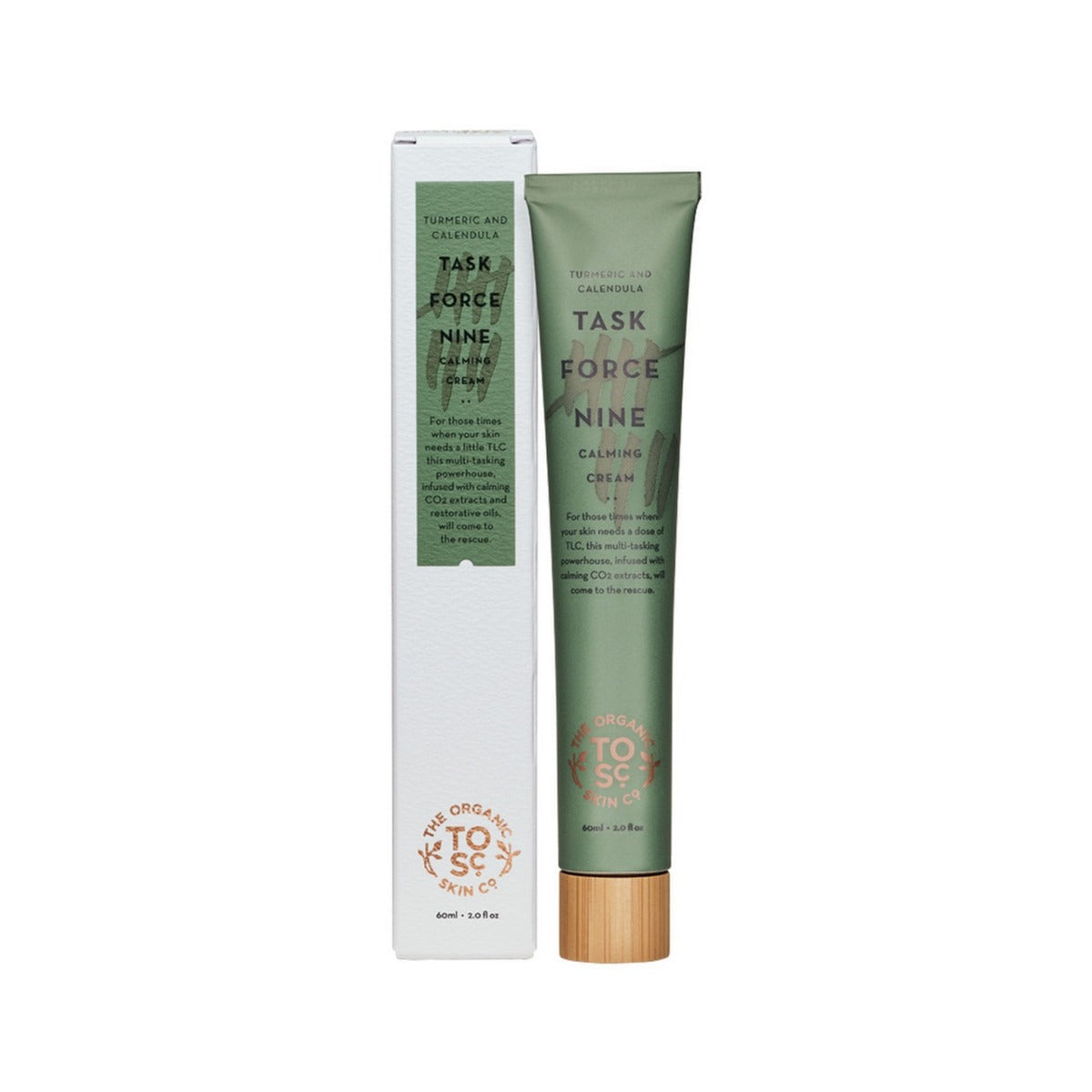 The Organic Skin Co Task Force Nine Calming Cream 60ml