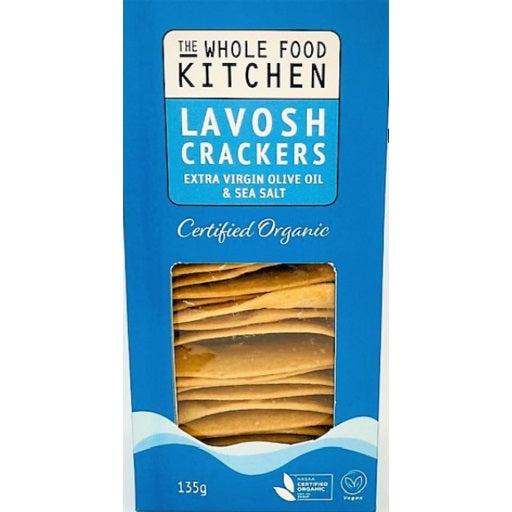The Whole Food Kitchen Lavosh EVO Sea Salt 135g