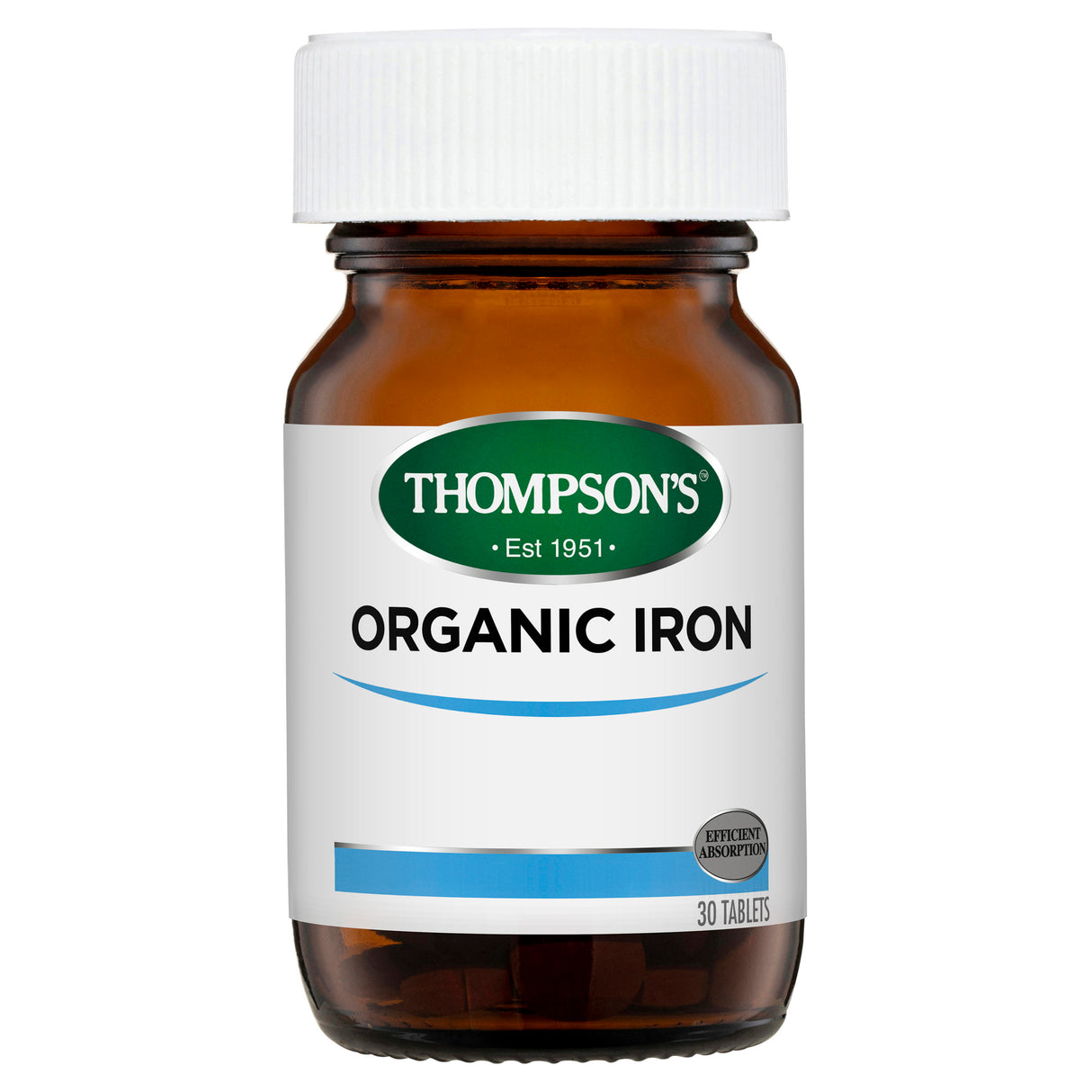 Thompsons Iron 24mg 30 Tablets