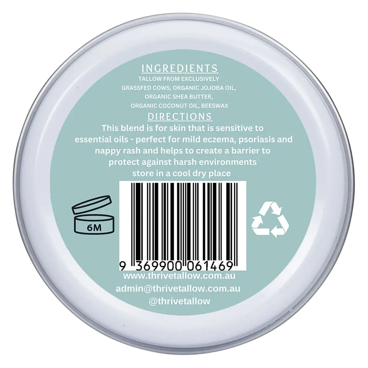 Thrive Tallow Based Moisturiser 70ml