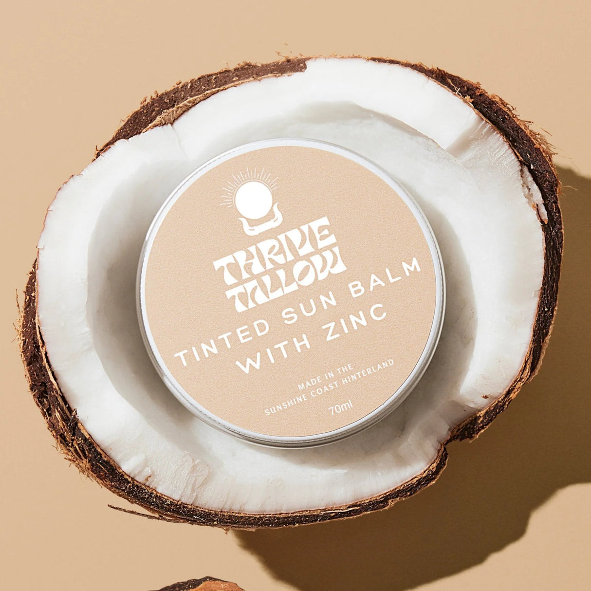 Thrive Tallow Sun Balm with Zinc Oxide 70ml