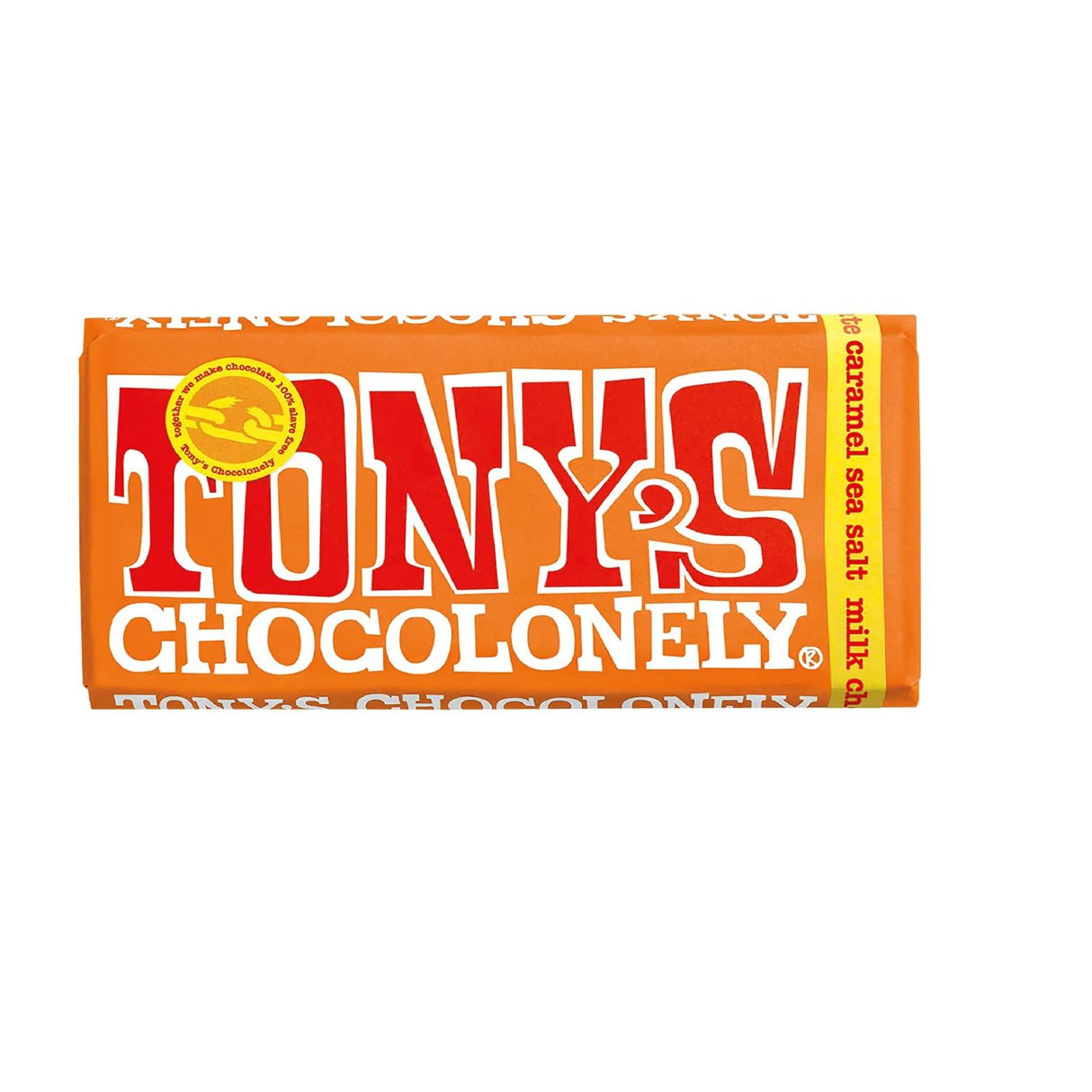 Tony's Chocolonely Milk Caramel Sea Salt 180g
