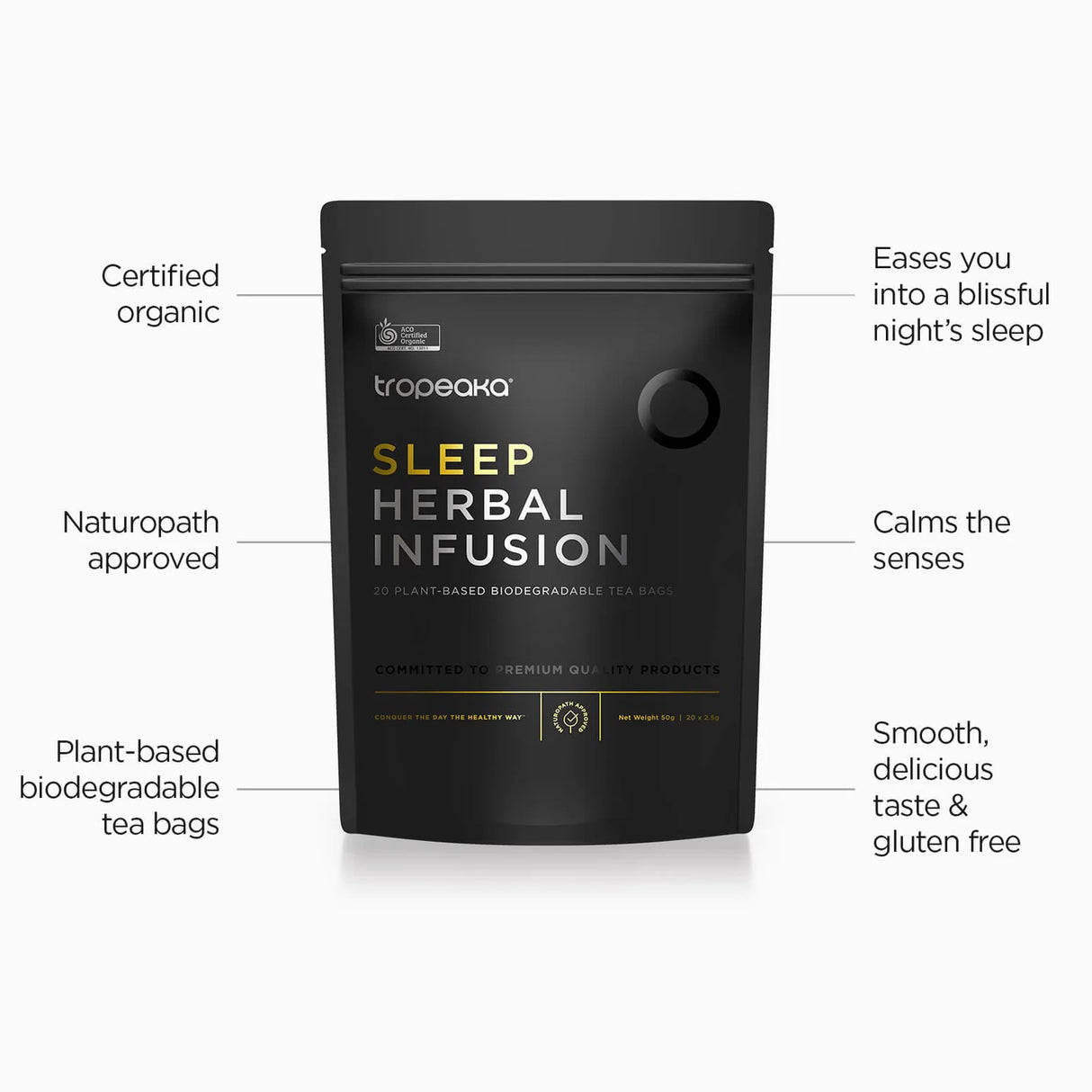 Tropeaka Sleep Herbal Tea 20tb