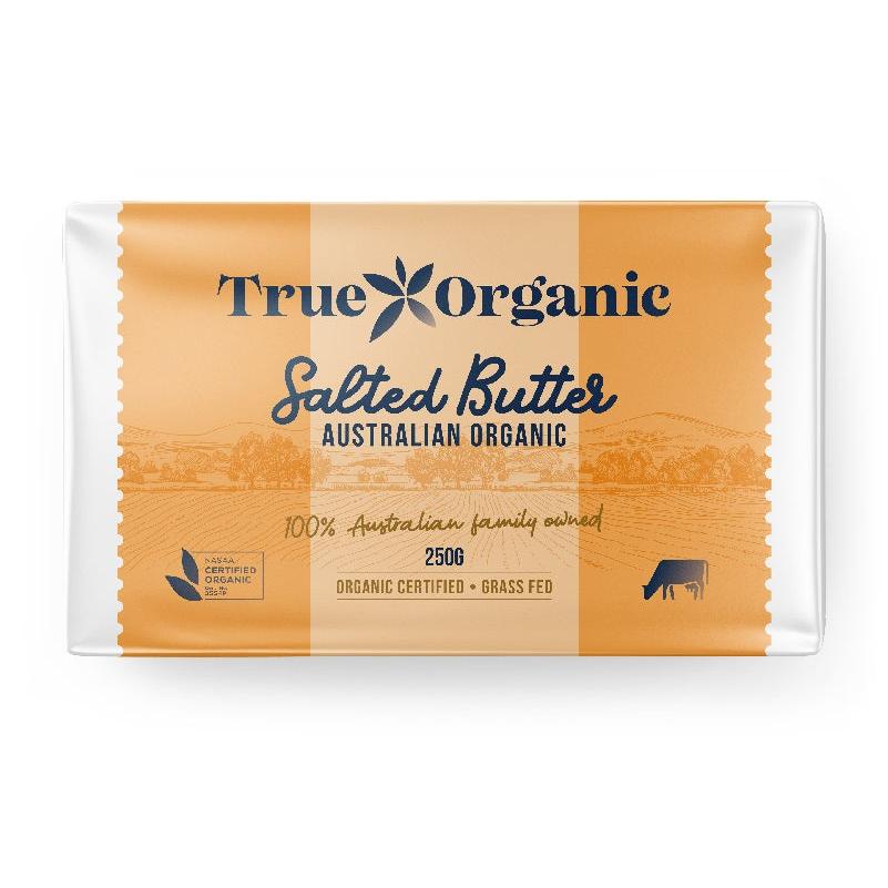 True Organic Butter Salted 250g