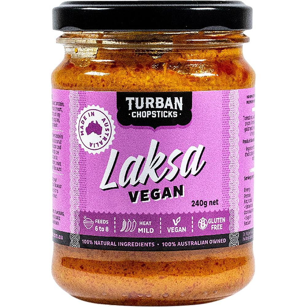 Turban Chopsticks Curry Paste Laksa 240g