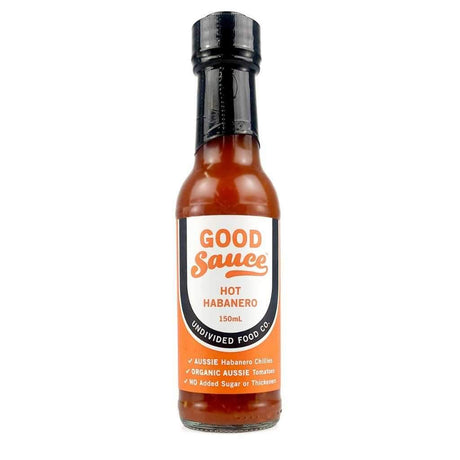 Undivided Food Co Good Sauce Hot Habanero 150ml