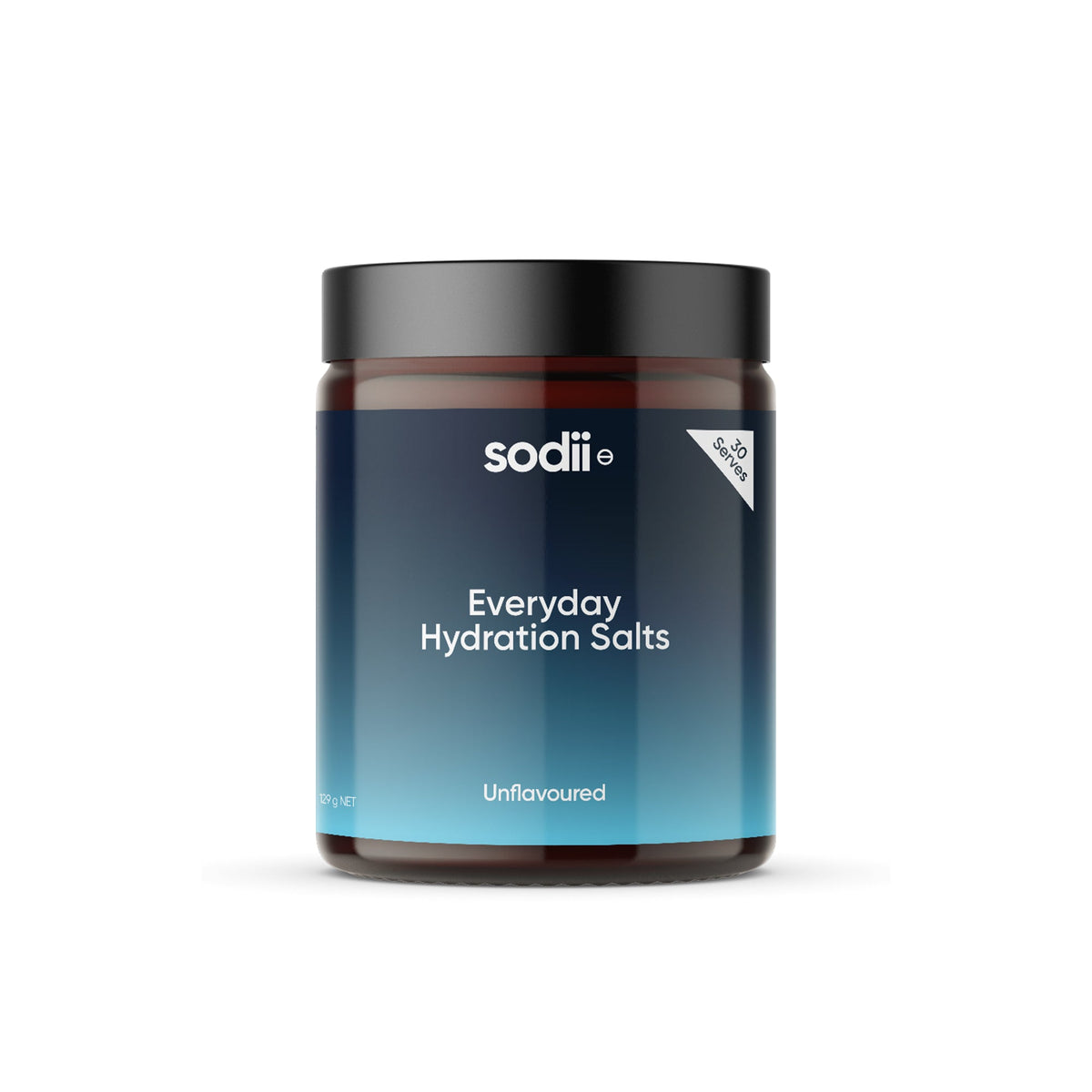 Sodii Everyday Hydration Salts Unflavoured Tub 129g
