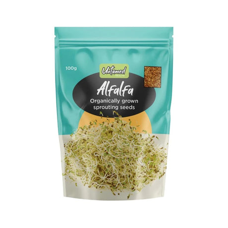 Untamed Health Sprouting Alfalfa 100g