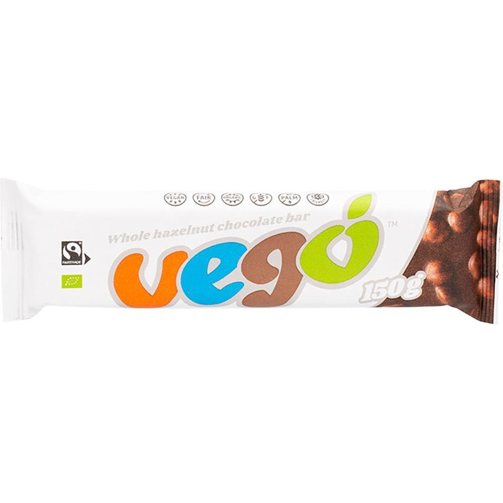 Vego Whole Hazelnut Chocolate Bar 150g