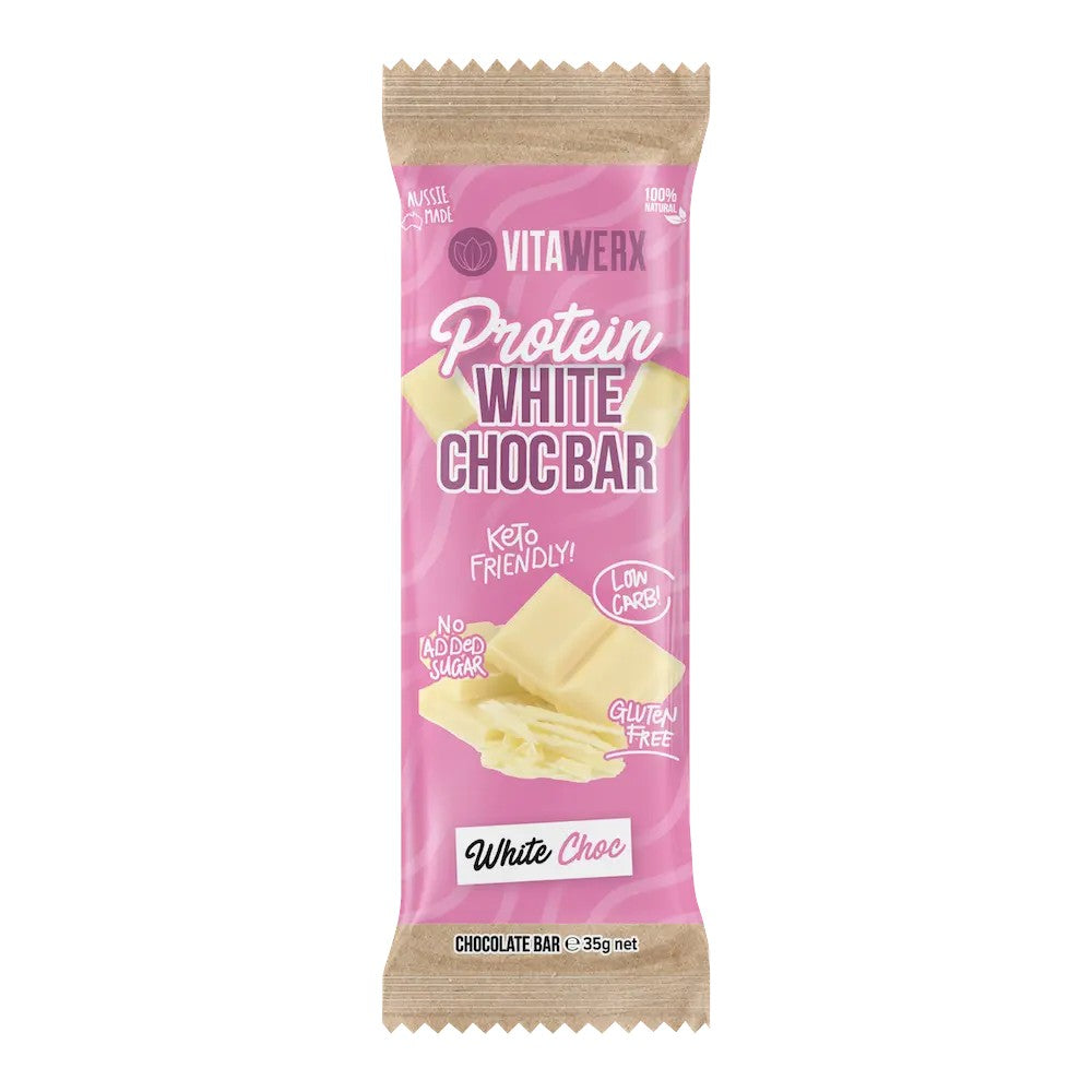 Vitawerx White Chocolate Bar 35g