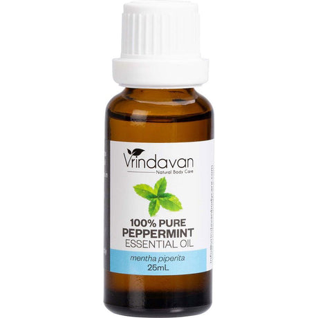 Vrindavan Oil (100%) Peppermint 25ml
