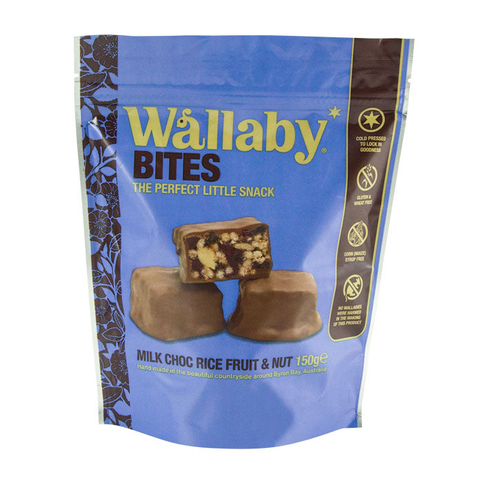 Wallaby Milk Chocolate Fruit & Nut 150g