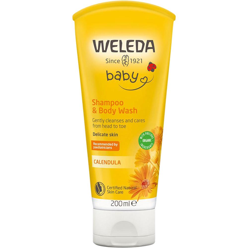 Weleda Calendula Shampoo & Body Wash Baby 200ml