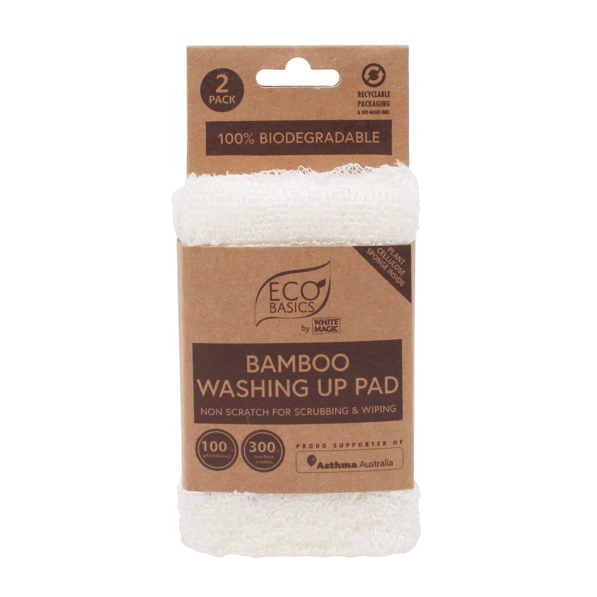 White Magic Bamboo Pad 2Pk
