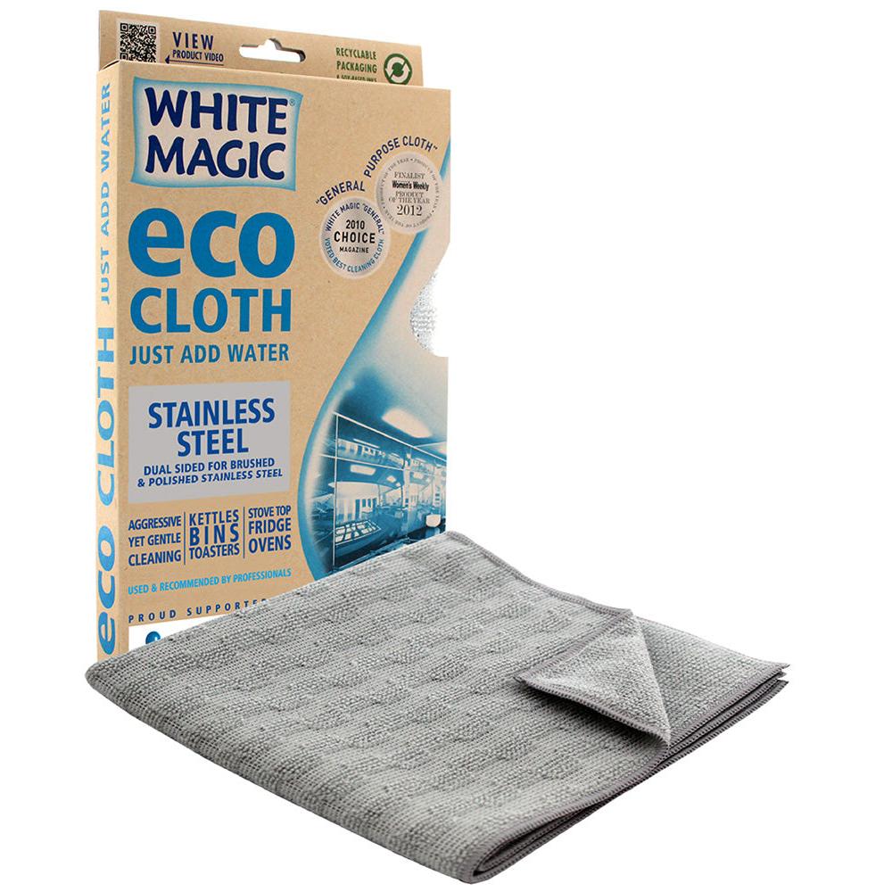 White Magic MicroFibre Stainless Steel 1Pk