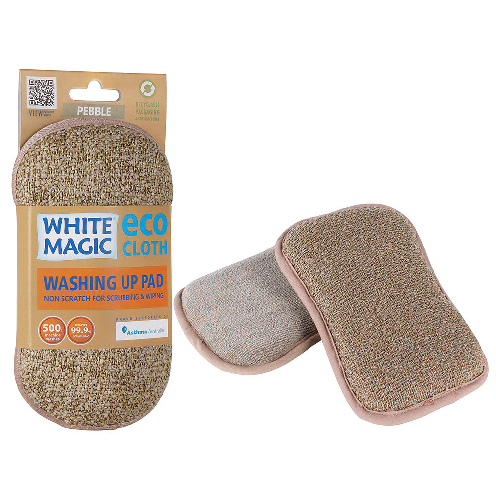 White Magic Washing Up Pad Pebble 1Pk