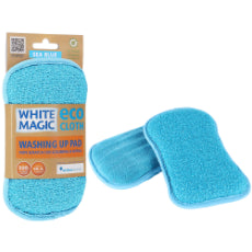 White Magic Washing Up Pad Sea Blue 1Pk
