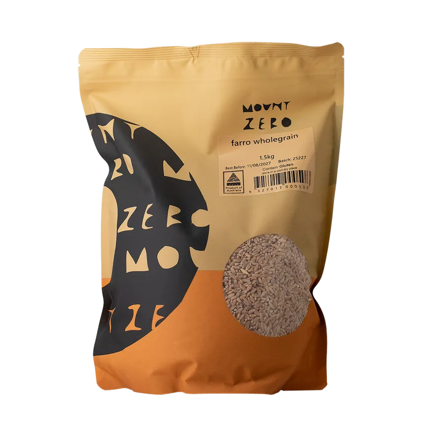 Mount Zero Farro Wholegrain 1.5Kg