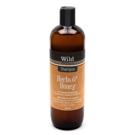 Wild Shampoo Herb Honey 500ml