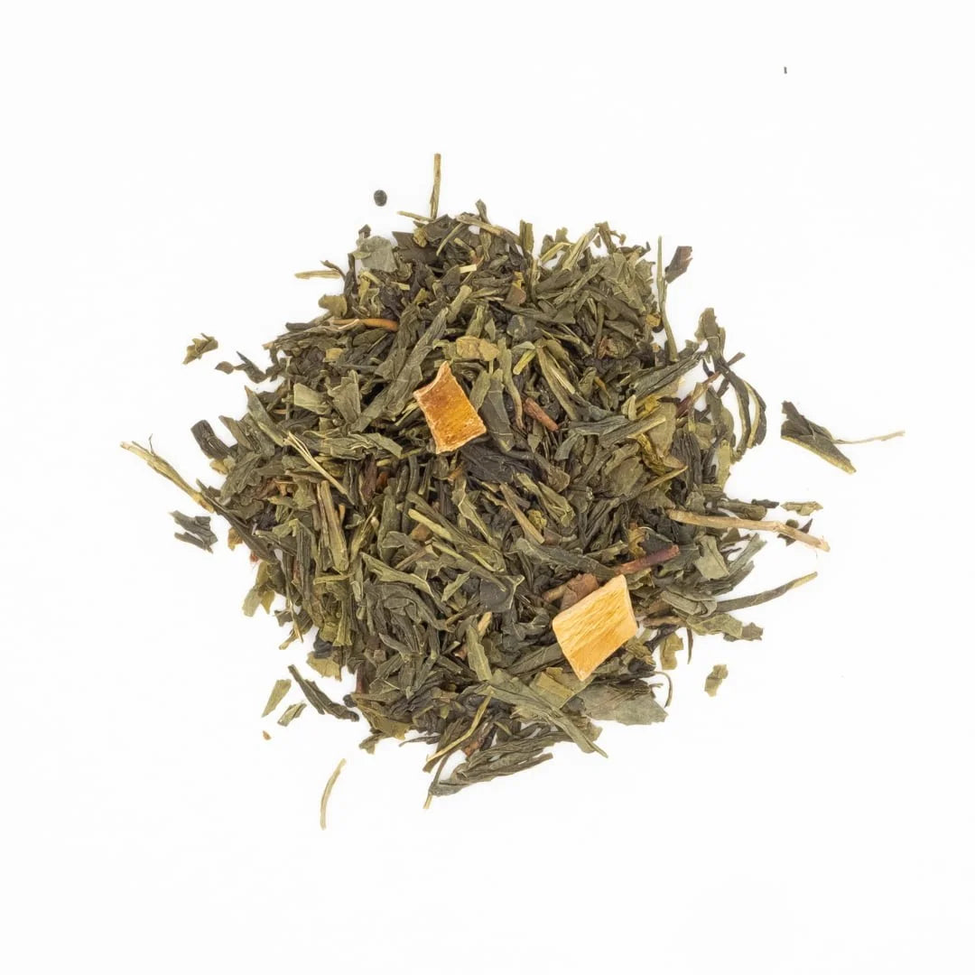XO TEA Green Tea, Peach & Mango Certified Organic (Parakeet Bay) 25tb