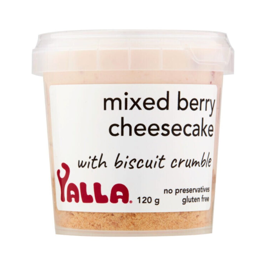 Yalla Mixed Berry Cheesecake 120g