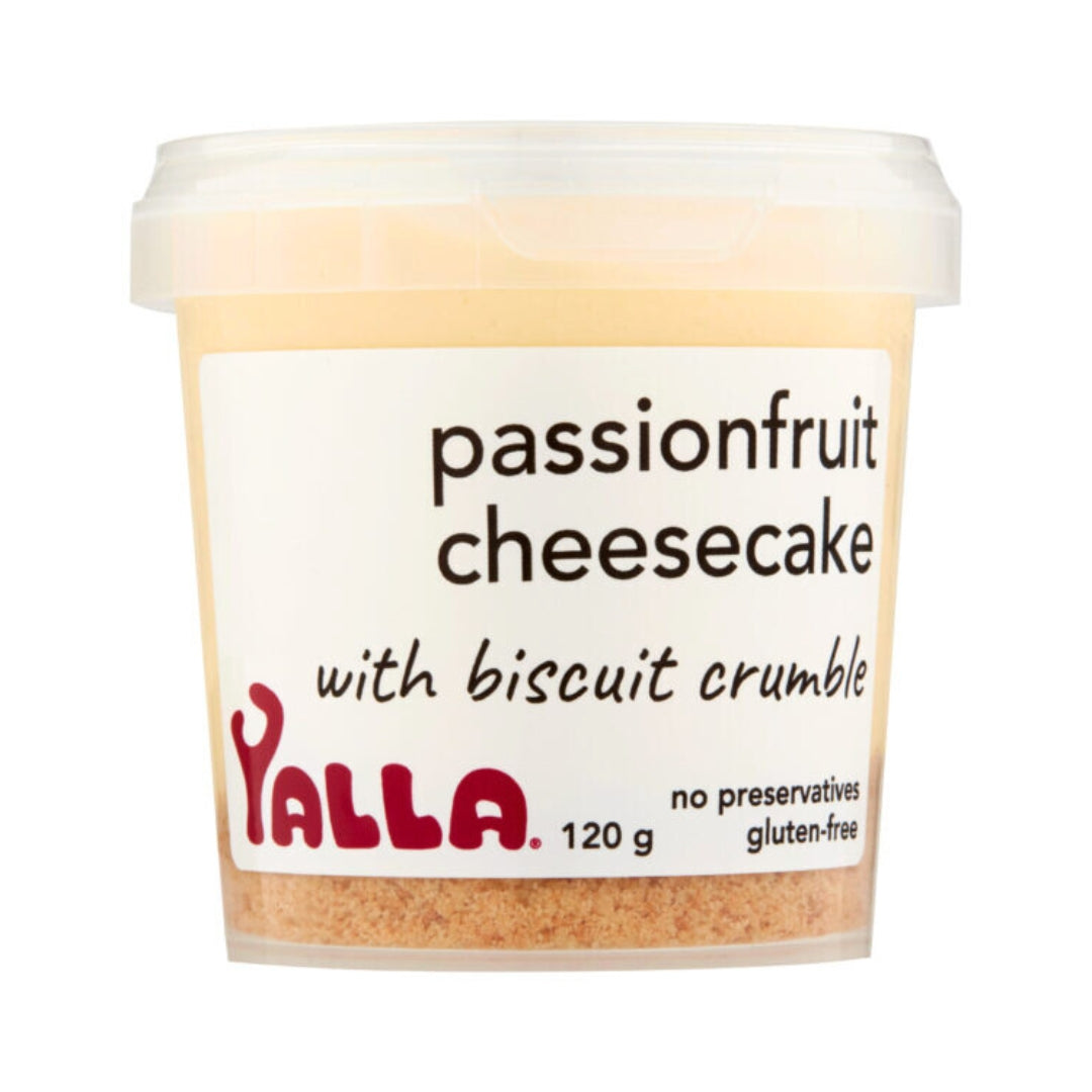 Yalla Passionfruit Cheesecake 120g