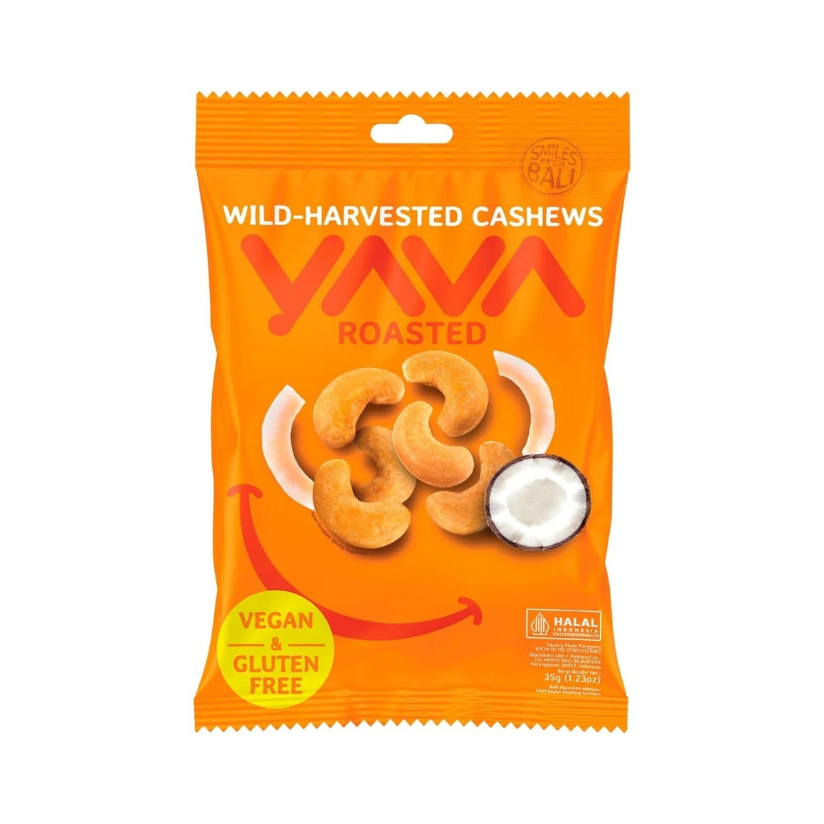Yava Cashews Roasted 35g