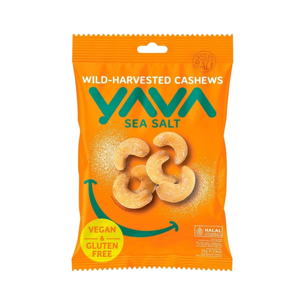 Yava Cashews Sea Salt 35g