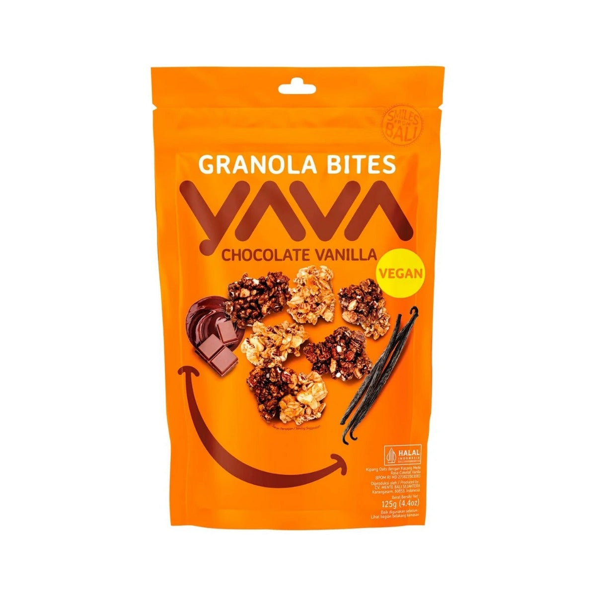Yava Granola Bite Chocolate Vanilla 125g