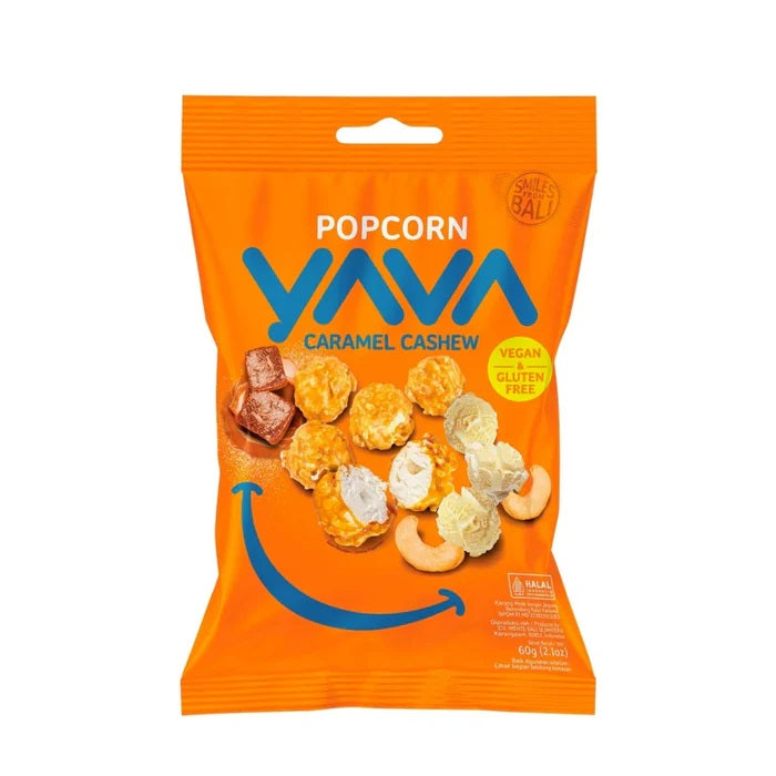 Yava Popcorn n Caramel Cashew 60g