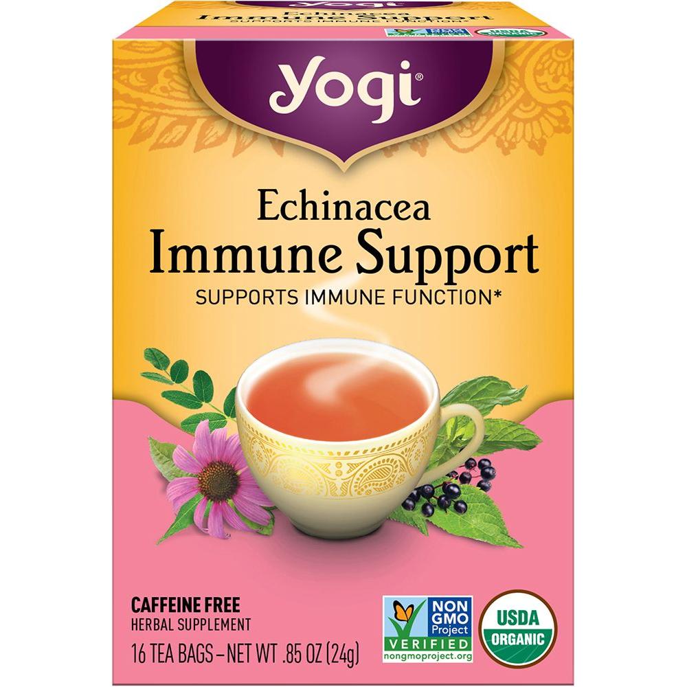 Yogi Tea Tea Herbal Tea Bag Echinacea Immune Support 16