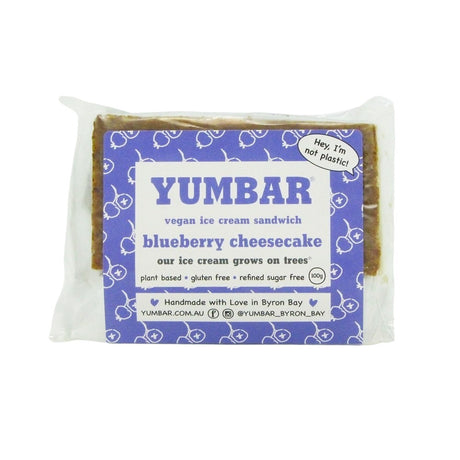 Yumbar Blueberry Cheesecake Ice Cream Bar 100g