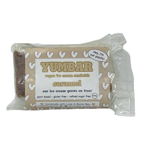 Yumbar Caramel Ice Cream Bar 100g