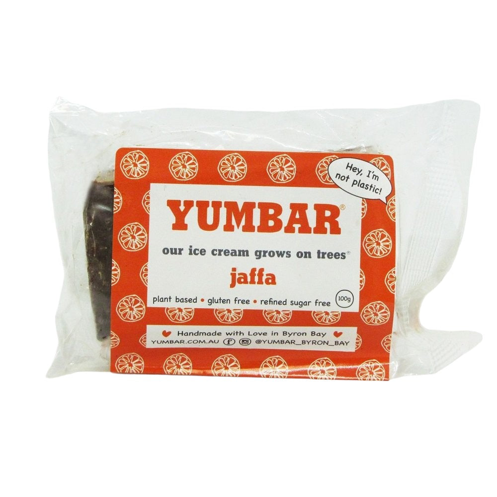Yumbar Jaffa Ice Cream Bar 100g